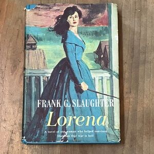 Vintage 1959 - Frank G. Slaughter Lorena hardcover Book